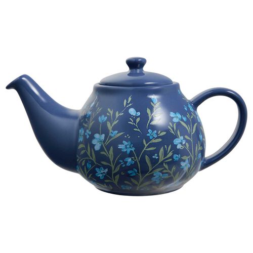 Maxwell & Williams Olde English Teapot 650ml Blue Floral Gift Boxed